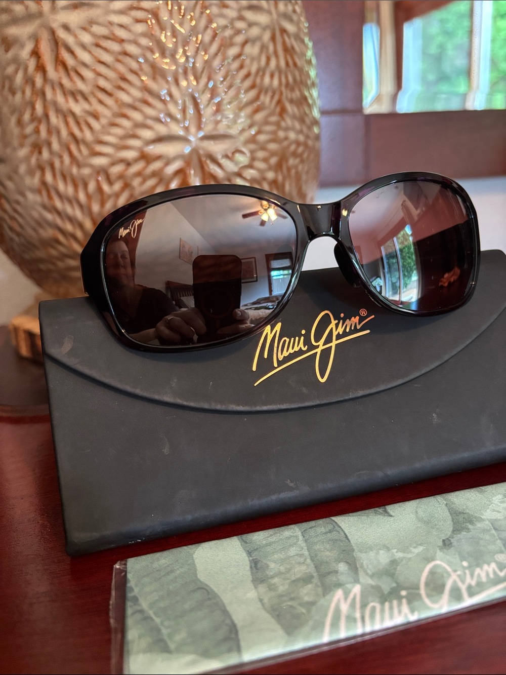 NWOT Maui Jim Koki Beach sunglasses w/Maui Rose polarized lenses - Picture 16 of 16